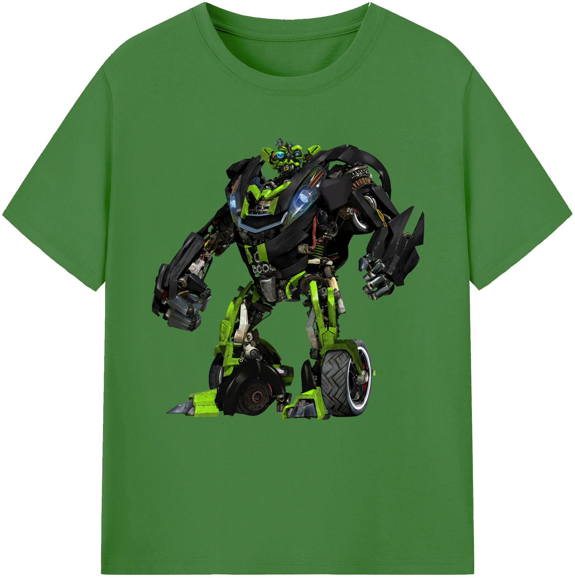 （画像用） Transformers トランスフォーマー レディースカジュアルプリントTシャツ（綿100％）